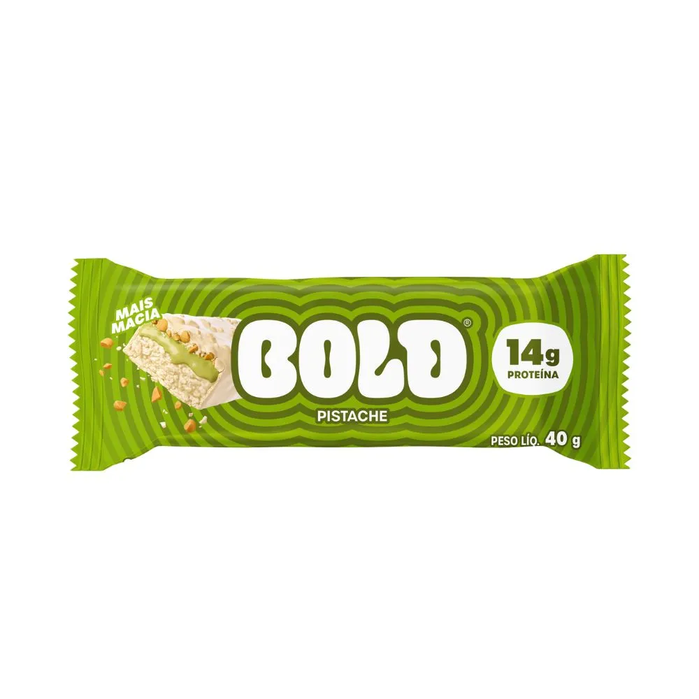 Barra De Proteina Bold Pistache 40gr — | Farmácia Resyla