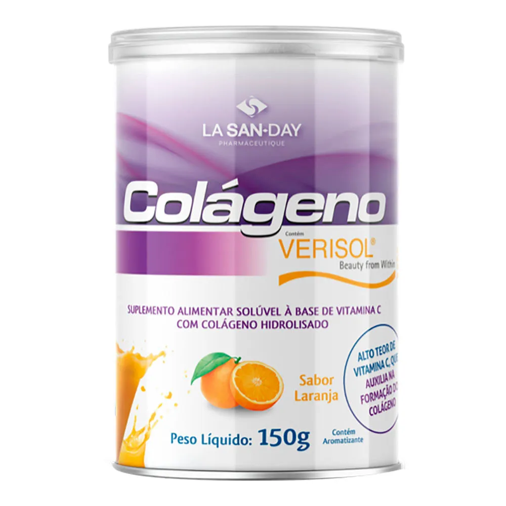 Colageno Verisol Lasanday 150gr Laranja — | Farmácia Resyla