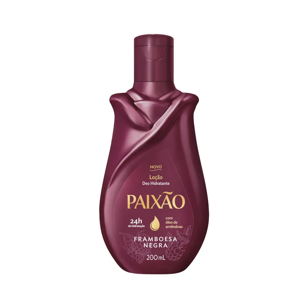 Locao Paixao 200ml Framboesa Negra — | Farmácia Resyla