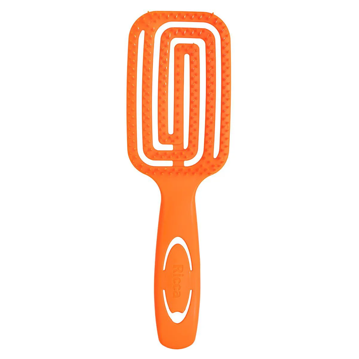 Escova de Cabelo Ricca Flex Wet & Dry Laranja — Ricca | Farmácia Resyla