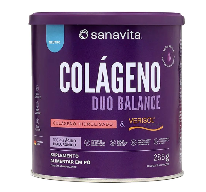 Colágeno Sanavita Duo Balance Neutro 285g — Sanavita | Farmácia Resyla
