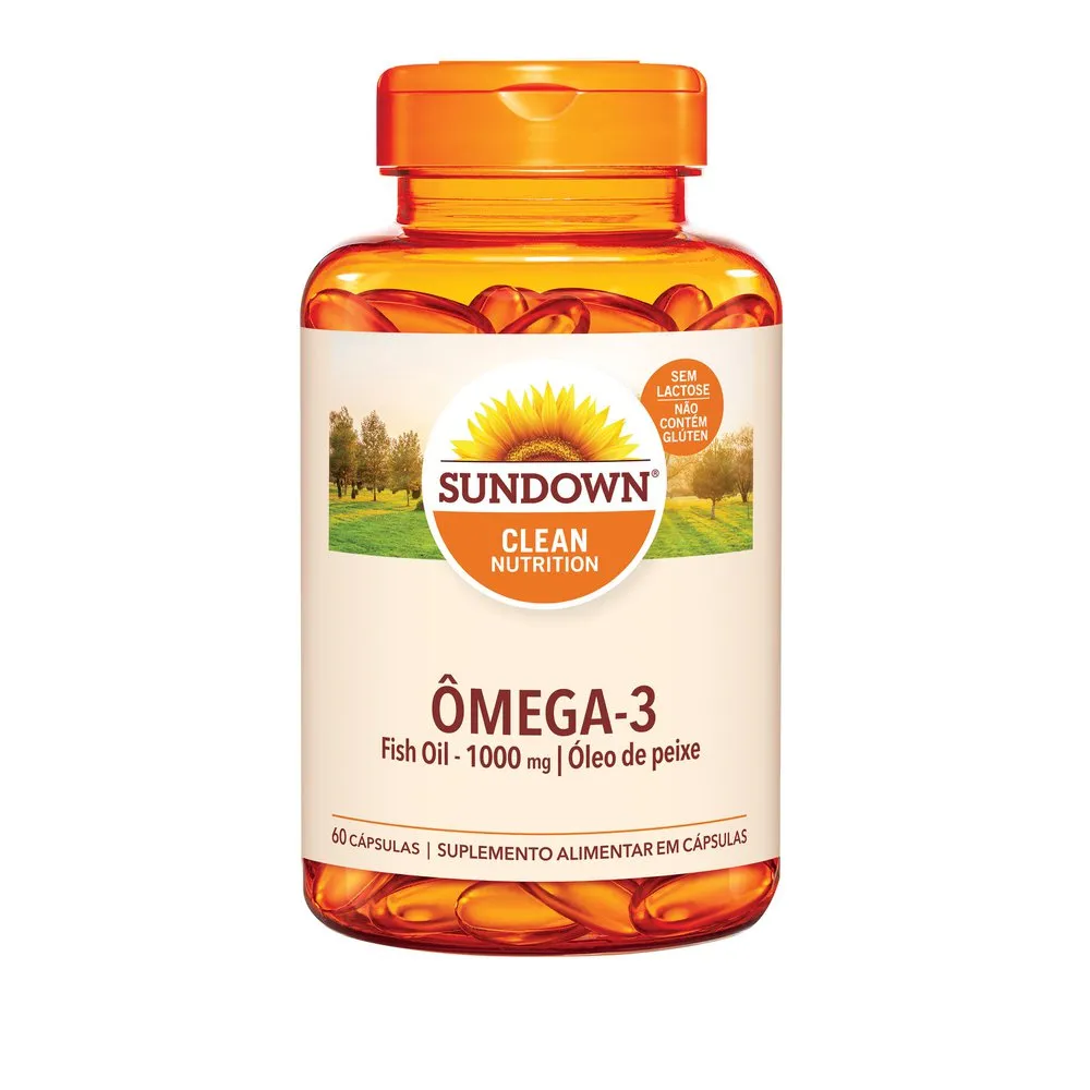 Suplemento Alimentar Sundown Ômega 3 1.000mg 60 Cápsulas — Sundown | Farmácia Resyla