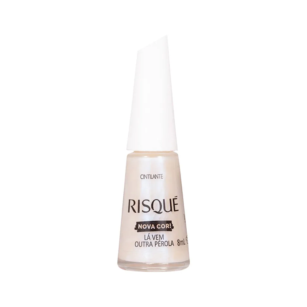 Esmalte Cintilante Risque La Vem Outra Perola 8ml — Risqué | Farmácia Resyla