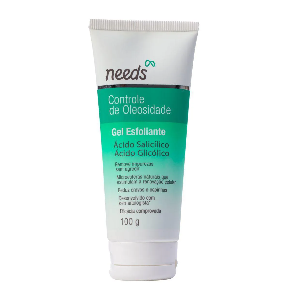 Gel Esfoliante Facial Needs Controle de Oleosidade 100g — Needs | Farmácia Resyla