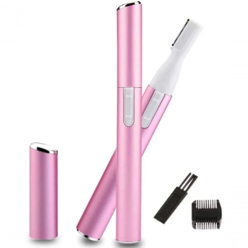 Depilador Aparador Feminino Facial Pelos Portátil Caneta Rosa — | Farmácia Resyla