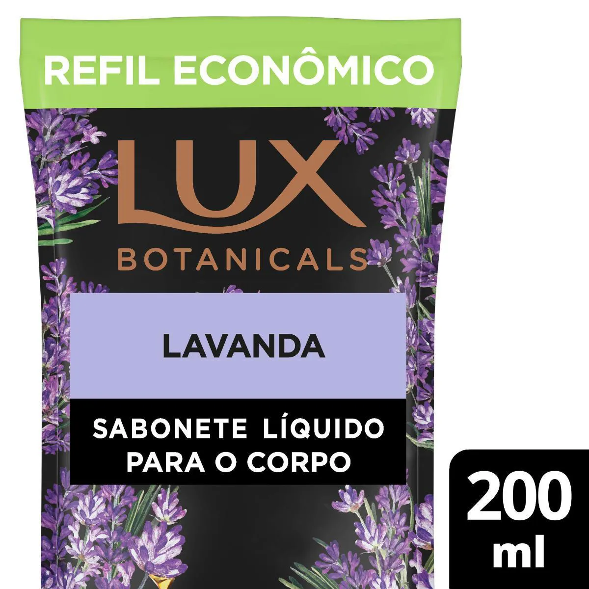 Refil Sabonete Líquido Lux Botanicals Lavanda com 200ml — Lux | Farmácia Resyla