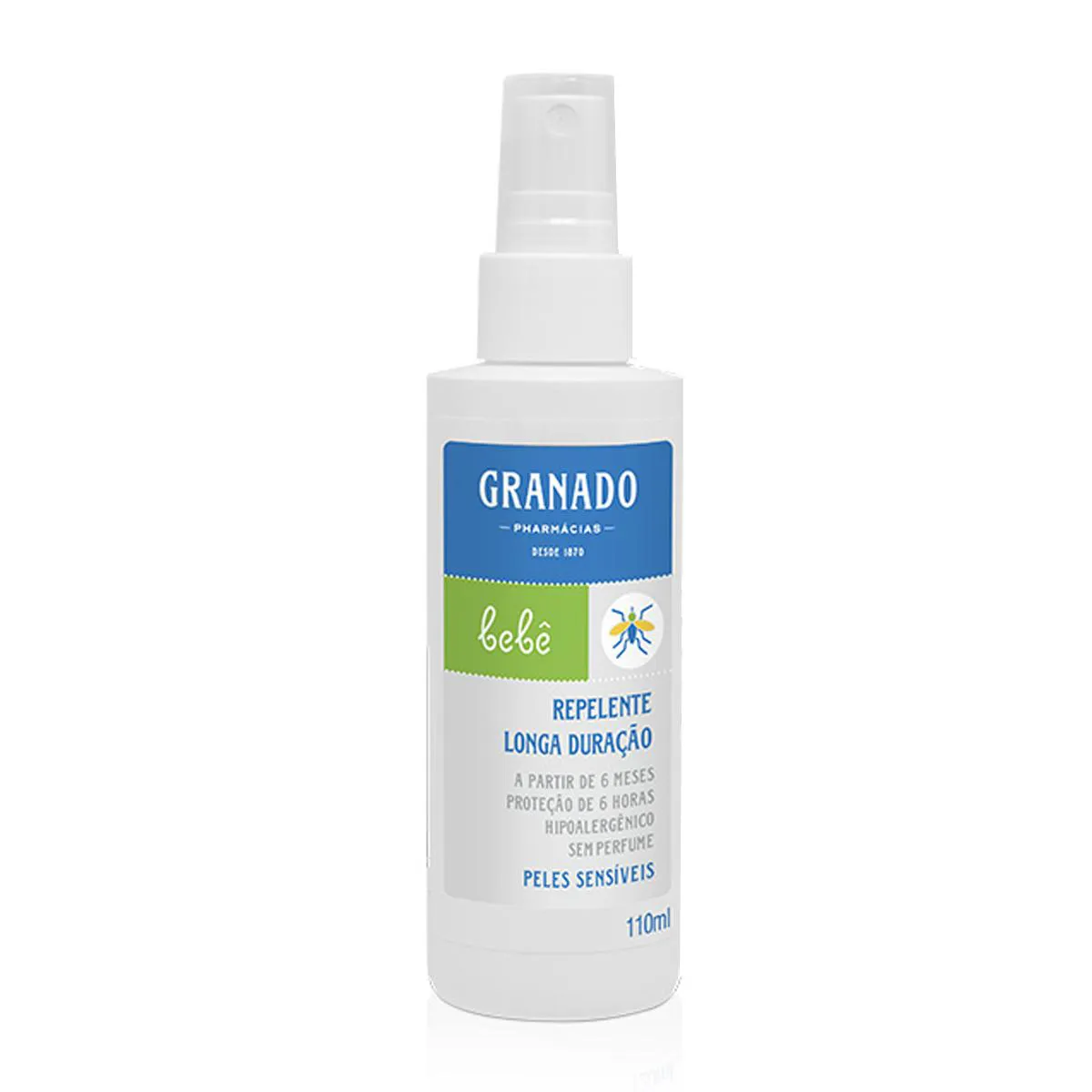 Repelente Granado Bebê Peles Sensíveis 110ml — Granado | Farmácia Resyla