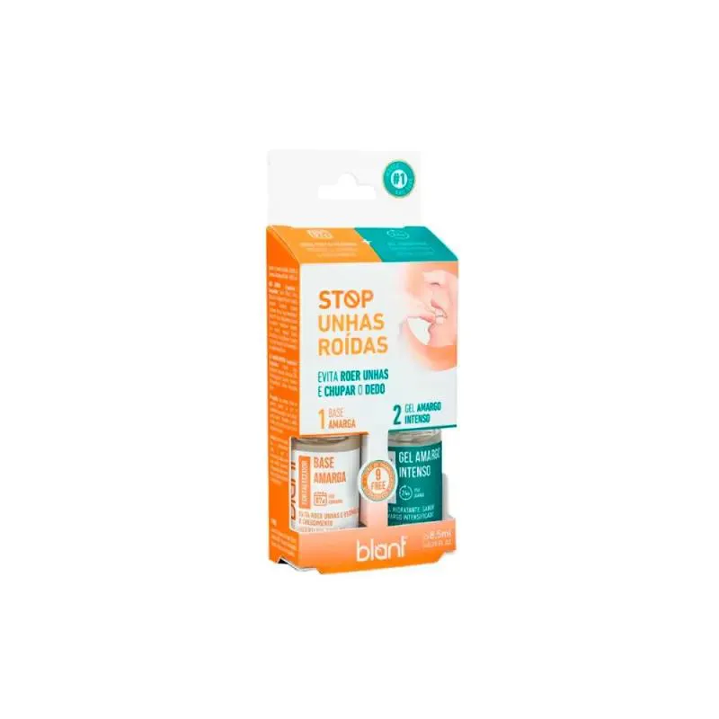 Blant Stop Unhas Roídas Base Amarga + Gel Amargo Intenso — | Farmácia Resyla
