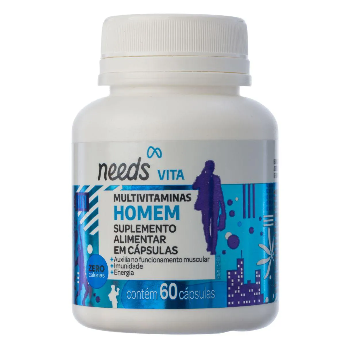 Polivitamínico Needs Vita Homem 60 cápsulas — Needs | Farmácia Resyla