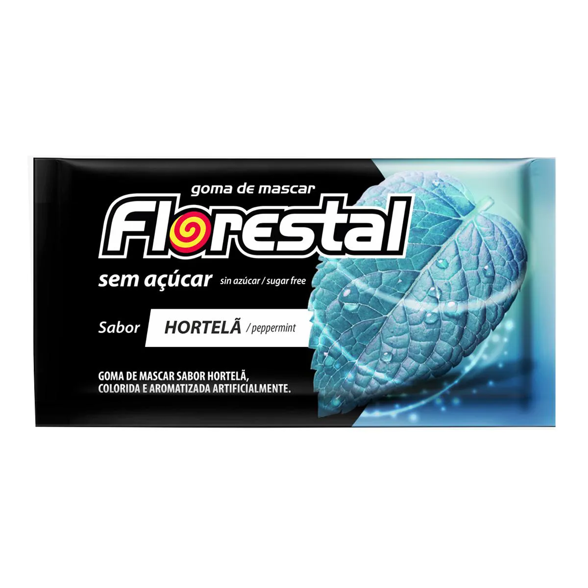 Chiclete Florestal Hortelã 5 unidades — | Farmácia Resyla