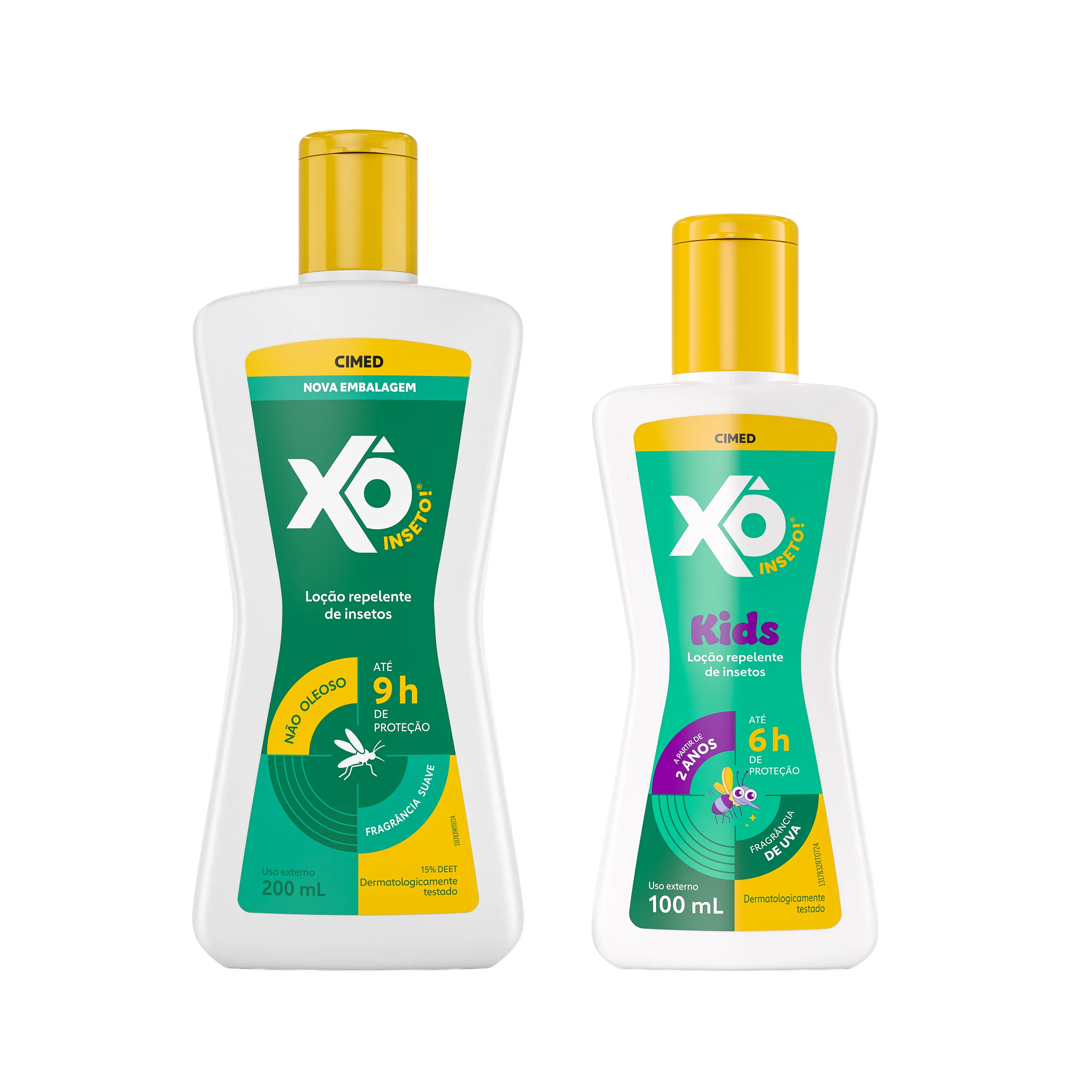 Kit Xô Inseto Repelente de Insetos Loção 200ml + Repelente Infantil Kids Loção Deet 100ml — | Farmácia Resyla