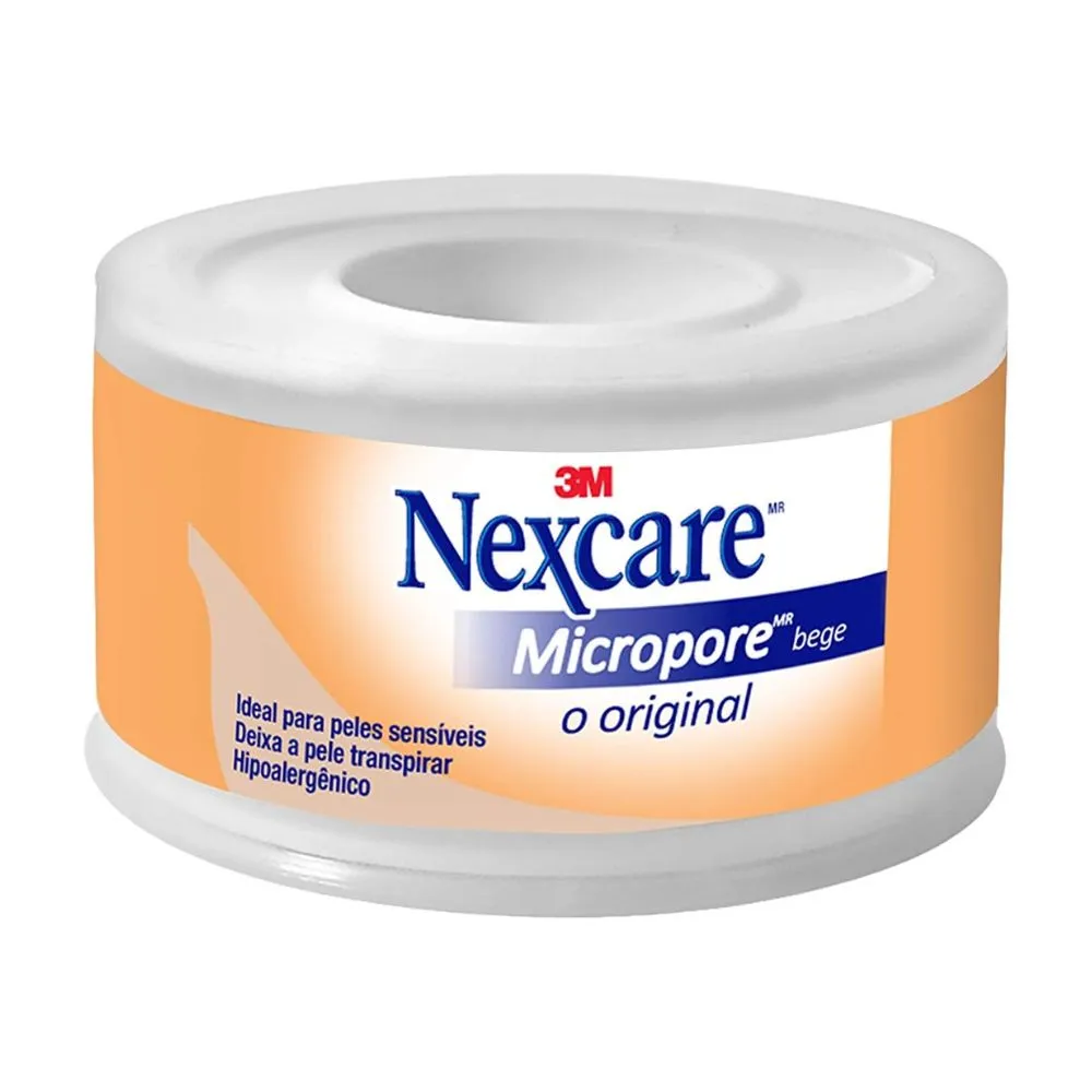 Fita Micropore 3m Nexcare Bege 25mmx4,5m — | Farmácia Resyla