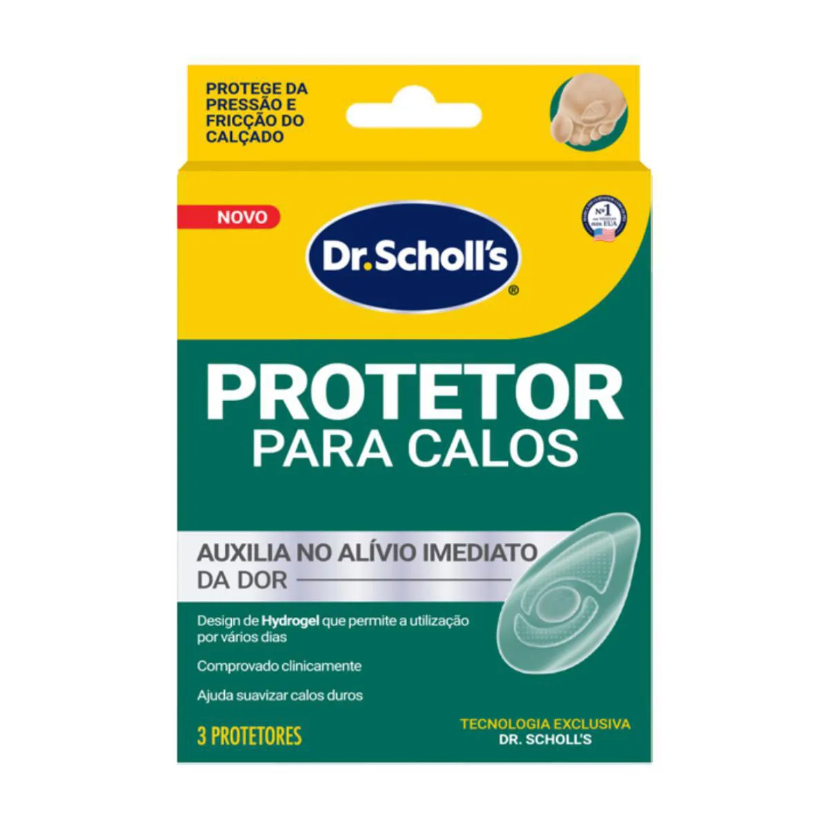 Protetor para Calos Dr Scholls 3 unidades — | Farmácia Resyla