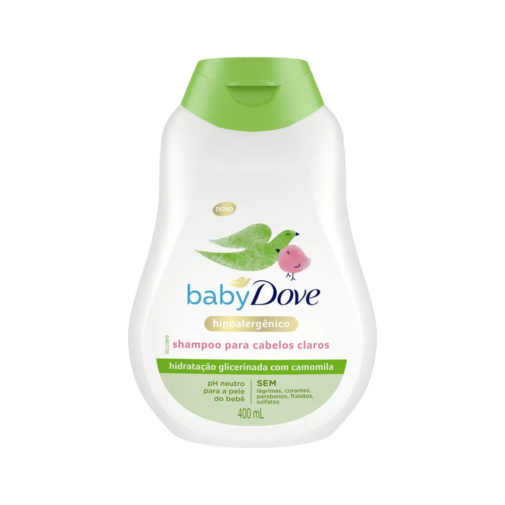 Shampoo Dove Baby 400ml Cabelos Claros — Dove | Farmácia Resyla