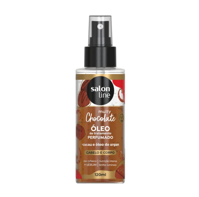 Óleo Perfumado Salon Line Multy Cacau e Óleo De Argan 120ml — Salon Line | Farmácia Resyla