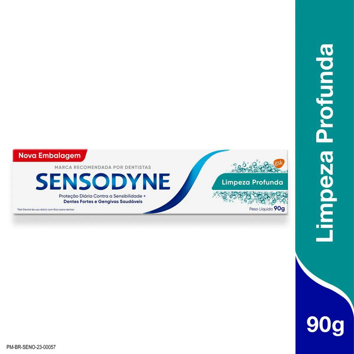 Creme Dental Sensodyne Limpeza Profunda 90g — Sensodyne | Farmácia Resyla