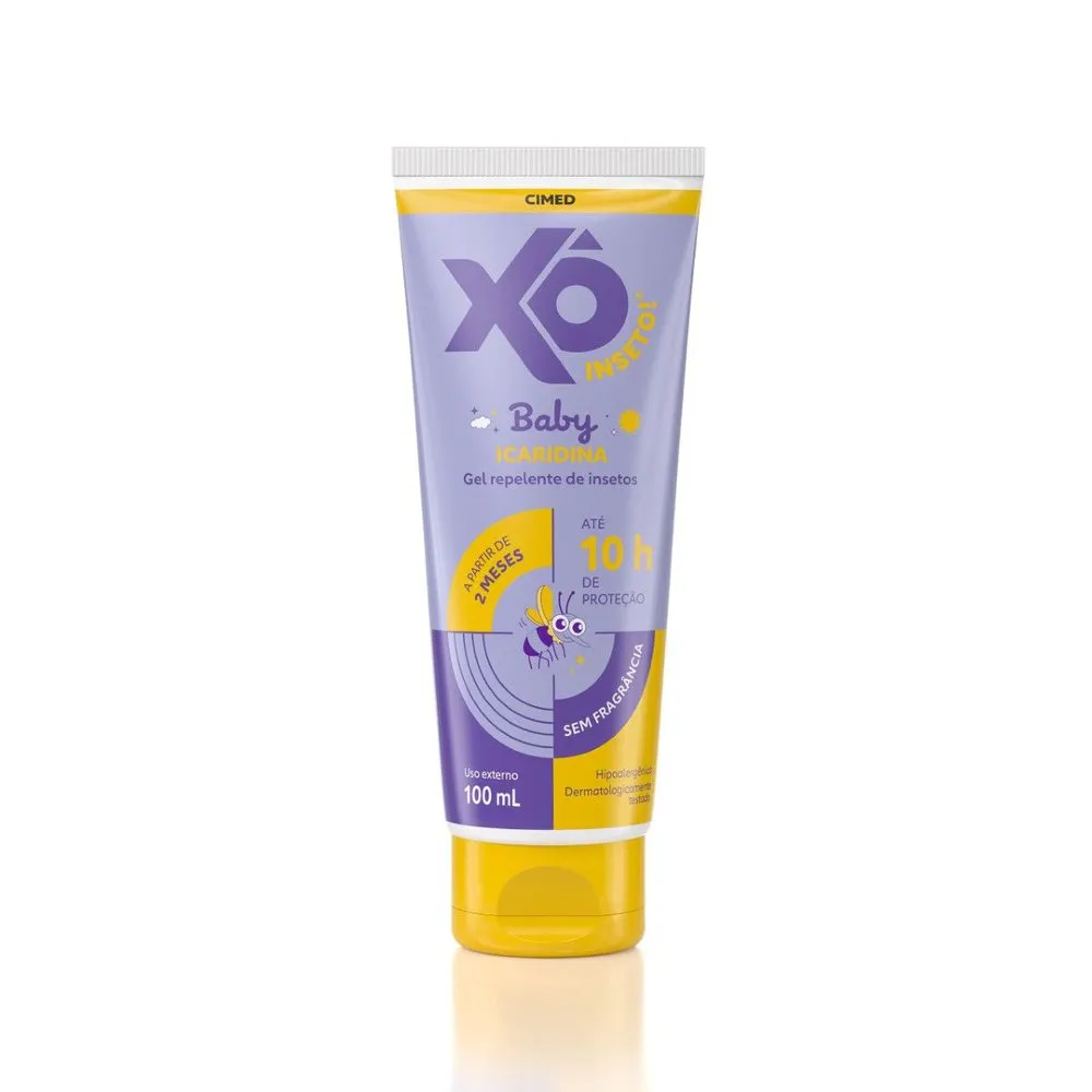 Repelente Xo Inseto Baby 100ml Gel Icaridina — | Farmácia Resyla