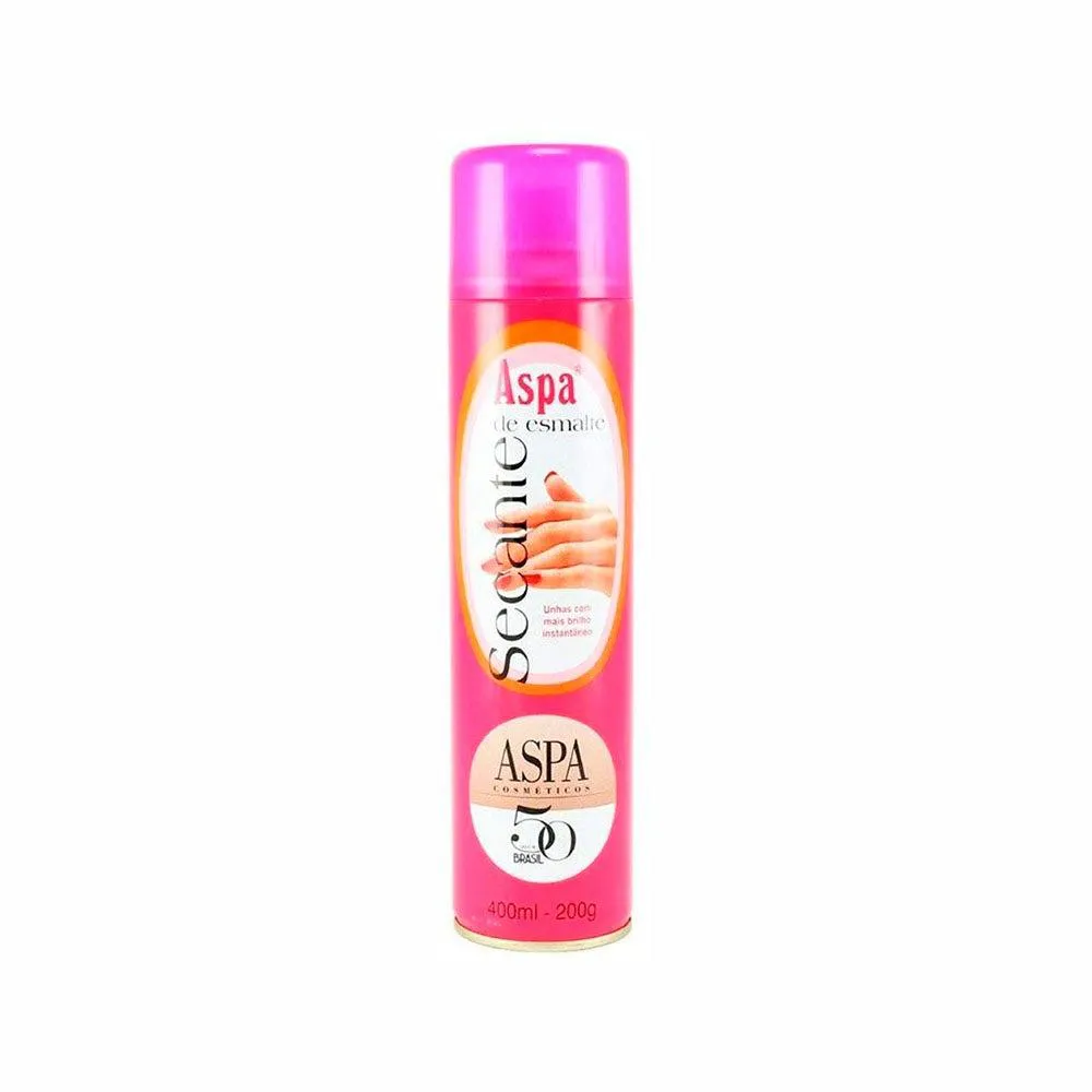 Spray Secante de Esmalte Aspa 400ml — | Farmácia Resyla