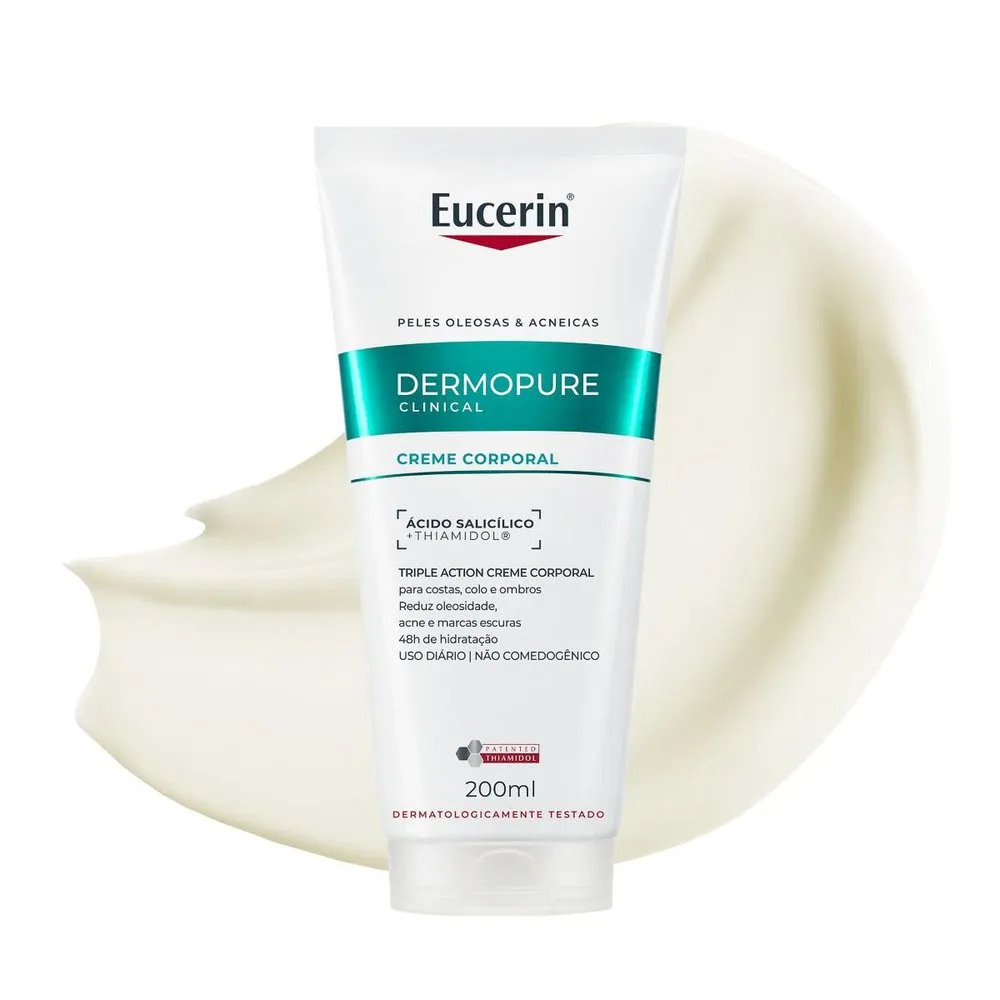 Creme Corporal Eucerin Dermopure Clinical Efeito Triplo 200ml — Eucerin | Farmácia Resyla