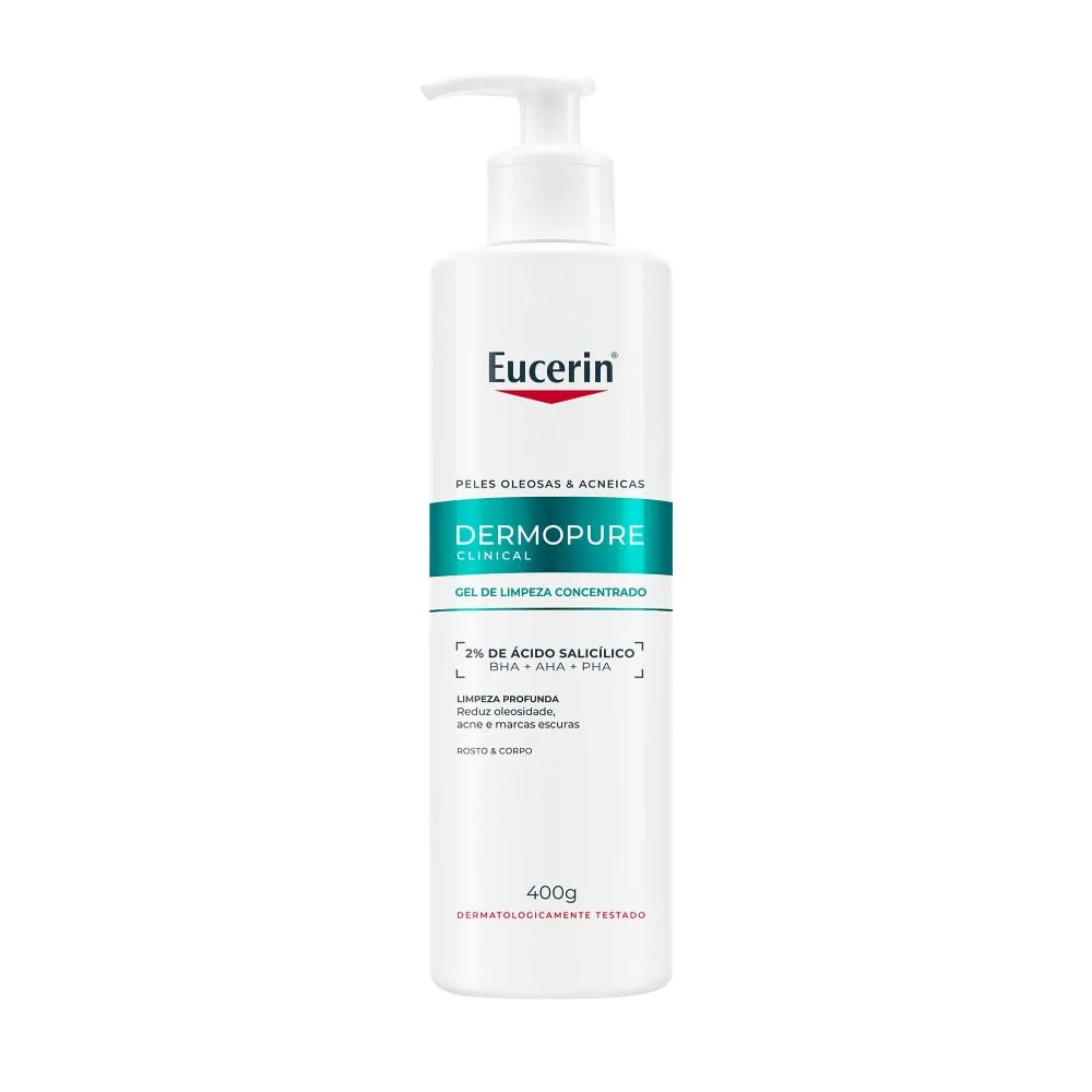 Gel De Limpeza Concentrado Eucerin Dermopure Oil Control 400g — Eucerin | Farmácia Resyla