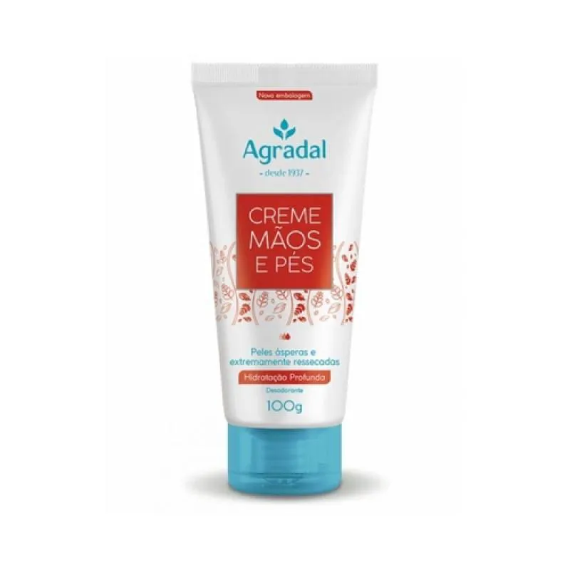 Agradal Hidratação Profunda Creme para Mãos E Pés 100g — | Farmácia Resyla