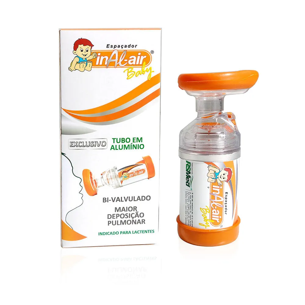 Espaçador Inal-air Baby De 0 A 2 Anos — | Farmácia Resyla