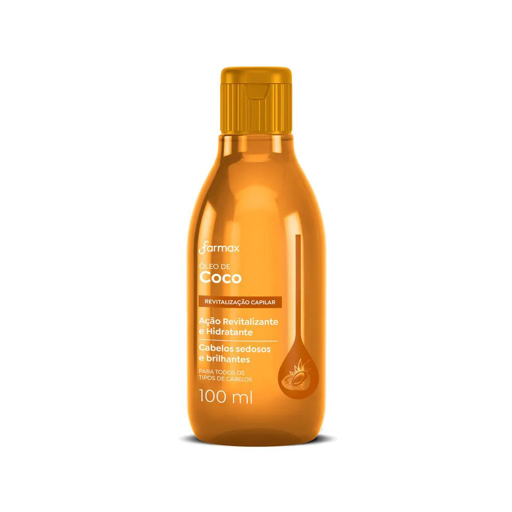 Óleo Capilar Farmax Coco 100ml — | Farmácia Resyla