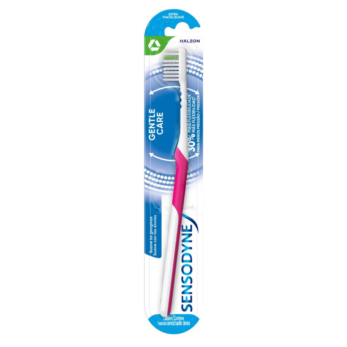 Escova de Dente Sensodyne Gentle Extra Macia com 1 unidade — Sensodyne | Farmácia Resyla