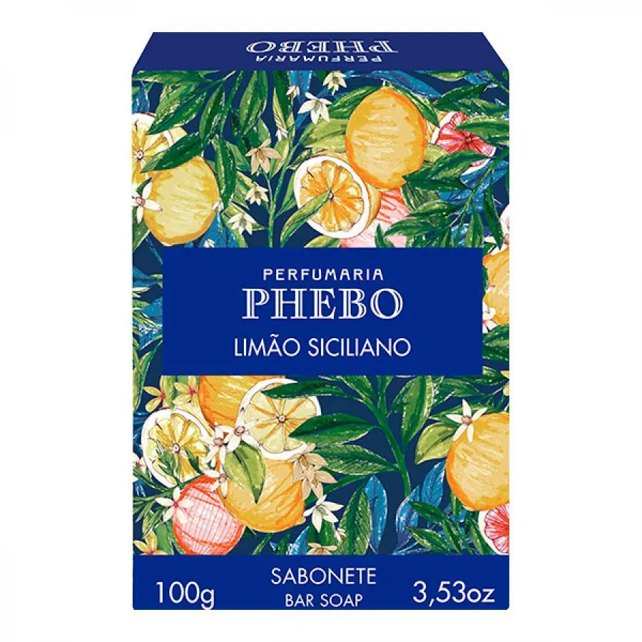 Sabonete Phebo Limão Siciliano 100g — Phebo | Farmácia Resyla