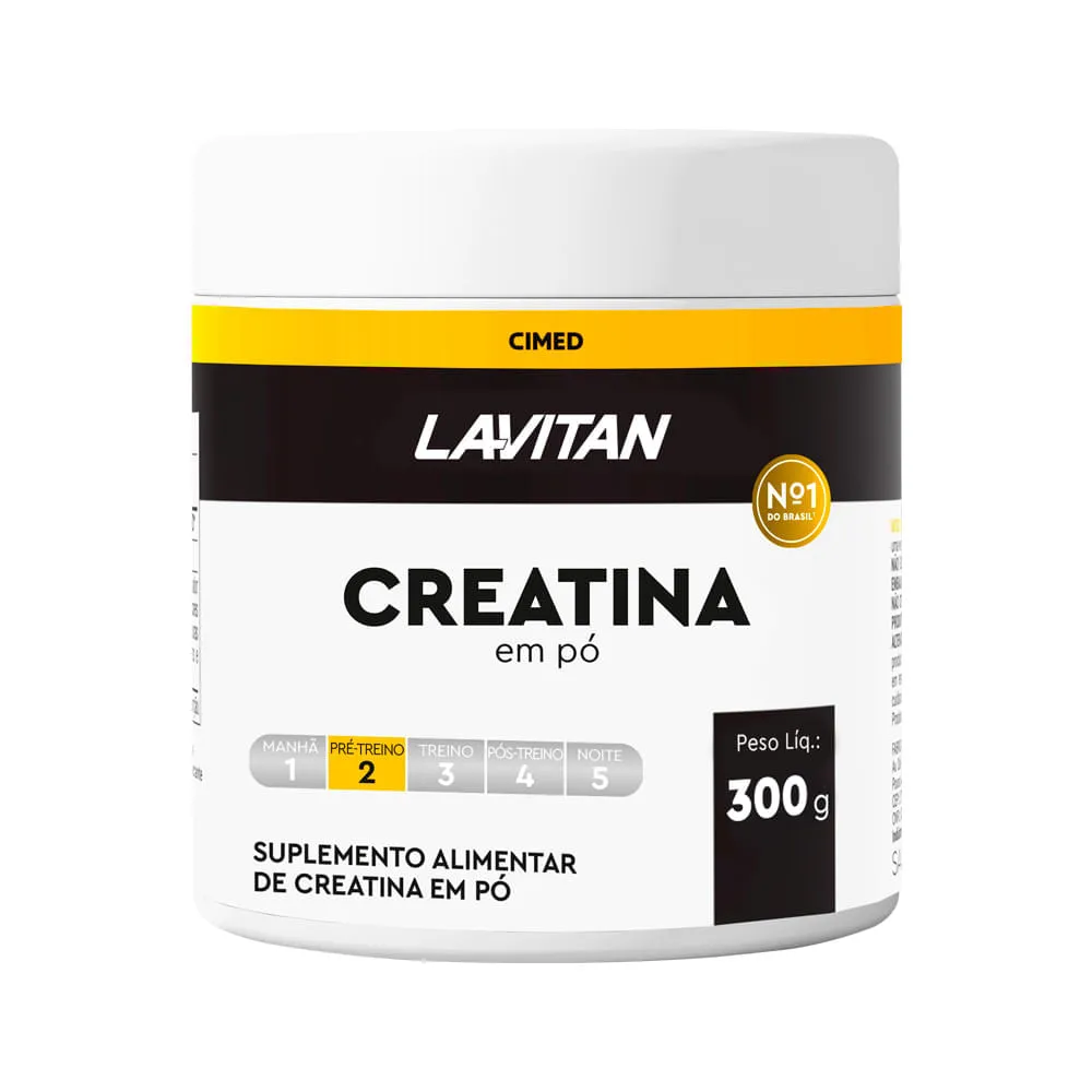 Cimed Lavitan Creatina Em Po Pre Treino 300gr — Cimed | Farmácia Resyla