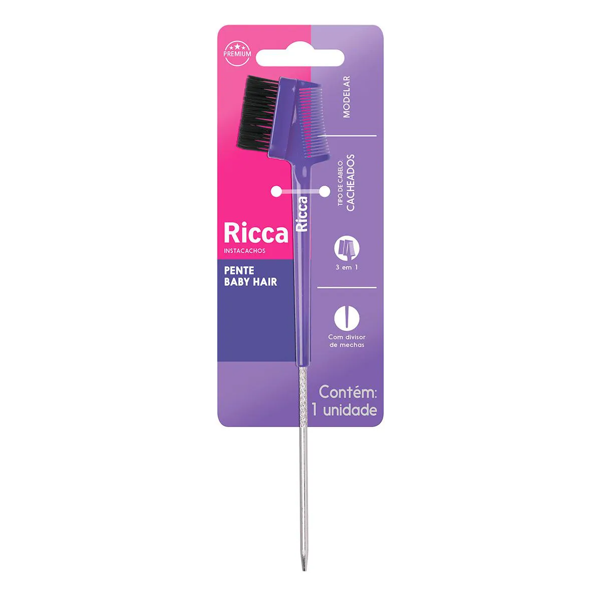 Pente para Baby Hair Ricca — Ricca | Farmácia Resyla