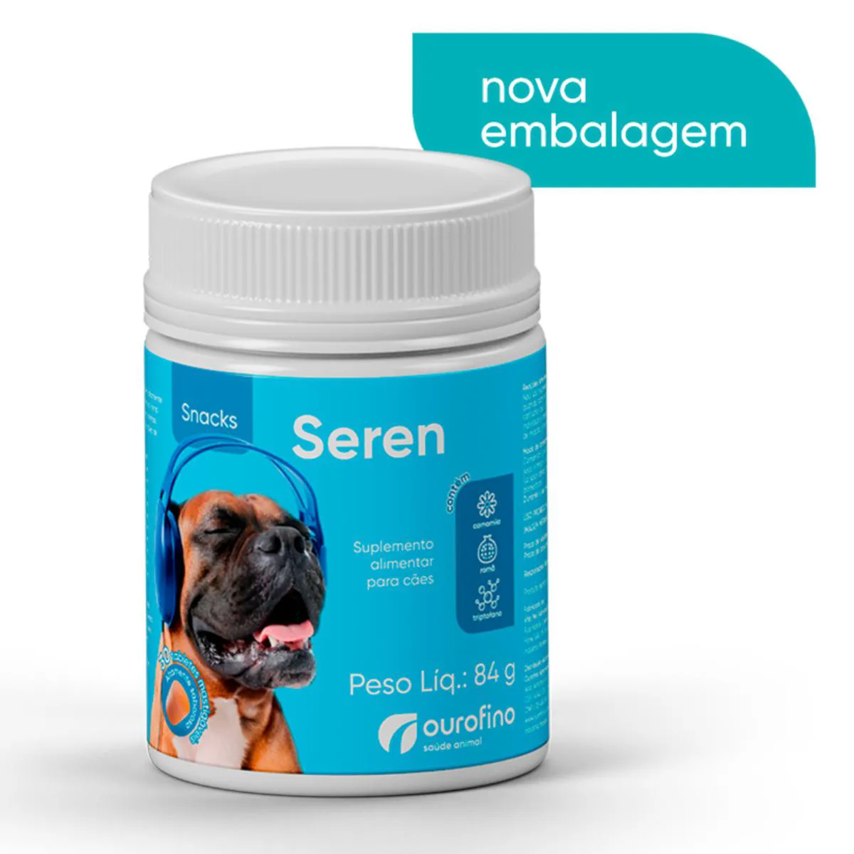 Suplemento Alimentar Seren Snacks 30 Tes Mastigáveis para Cães — | Farmácia Resyla