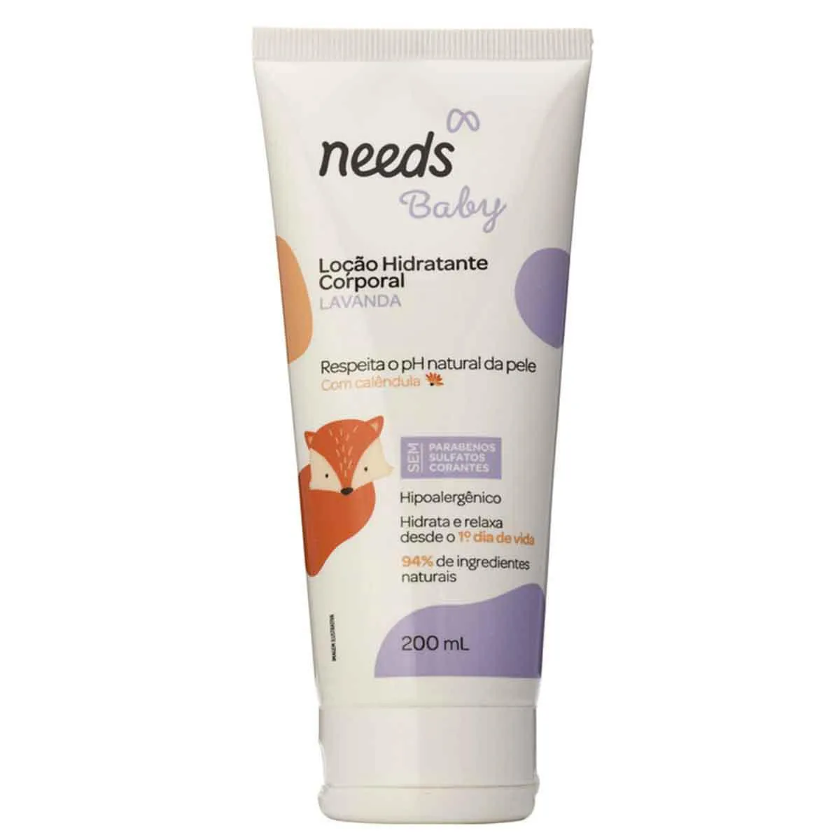 Hidratante Corporal Infantil Needs Baby Lavanda 200ml — Needs | Farmácia Resyla