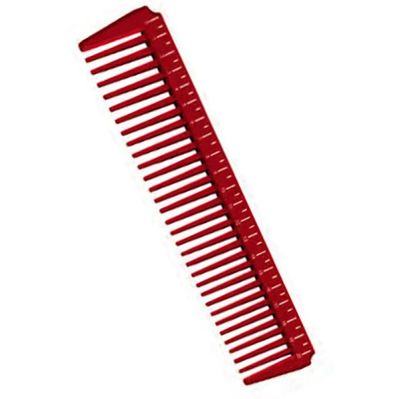 Pente Profissional Italy Delrin Dupont Esterilizável 18,5cm Bordô — | Farmácia Resyla