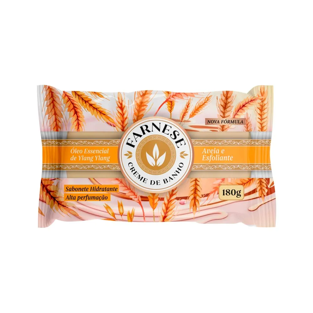 Sabonete Em Barra Farnese Aveia E Esfoliante 180gr — | Farmácia Resyla