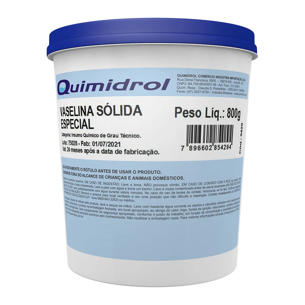 Vaselina Quimidrol 800g — | Farmácia Resyla