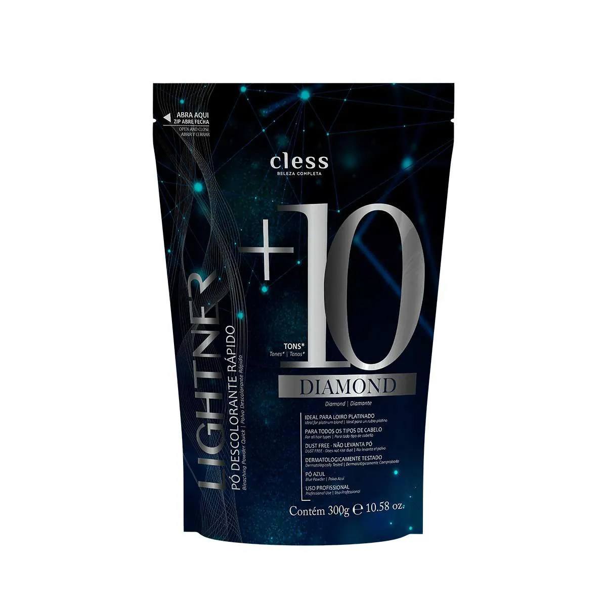 Pó Descolorante Lightner Diamond 300g — | Farmácia Resyla