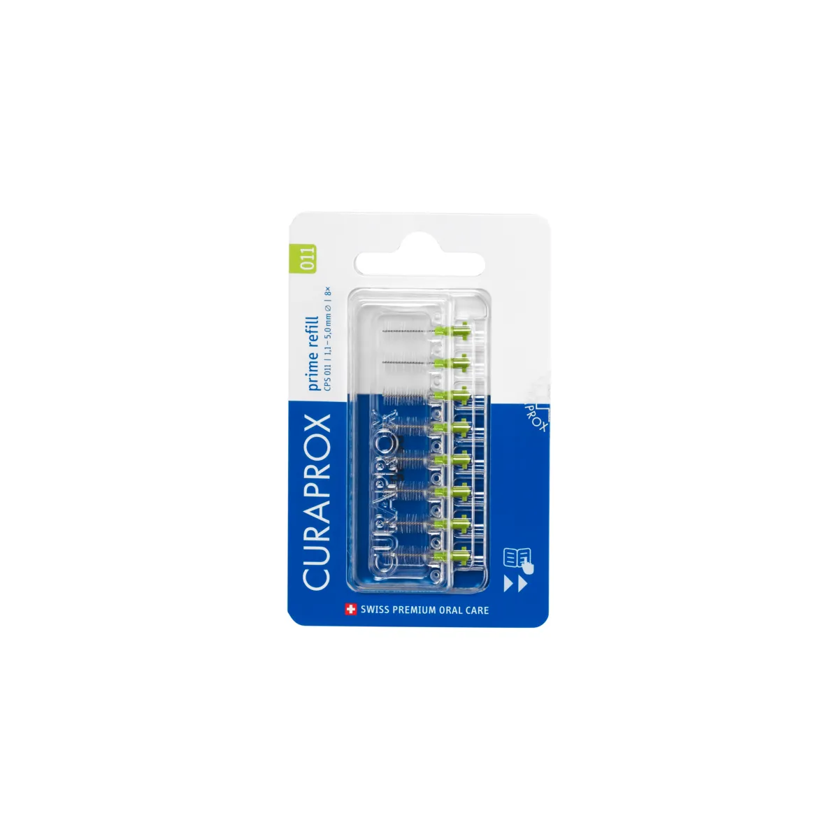 Refil para Escova Interdental Curaprox Prime 0,11mm 8 unidades — Curaprox | Farmácia Resyla