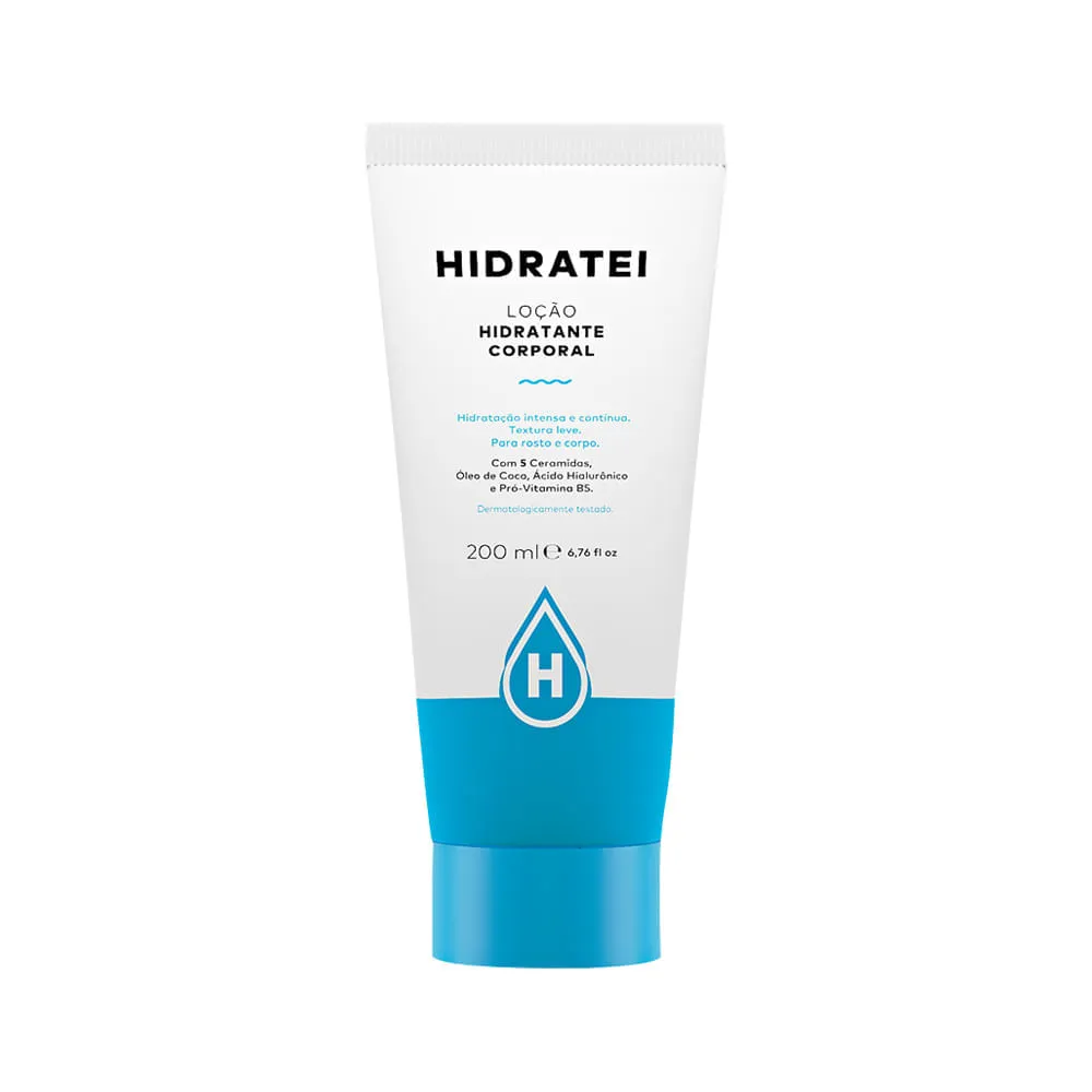 Locao Hidratante Corporal Hidratei 200ml — | Farmácia Resyla