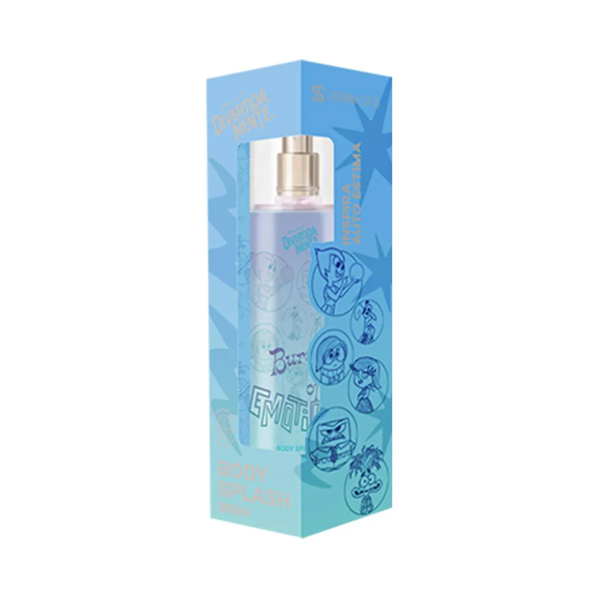 Body Splash Divertidamente Mix Bursts of Emotion 200ml — | Farmácia Resyla