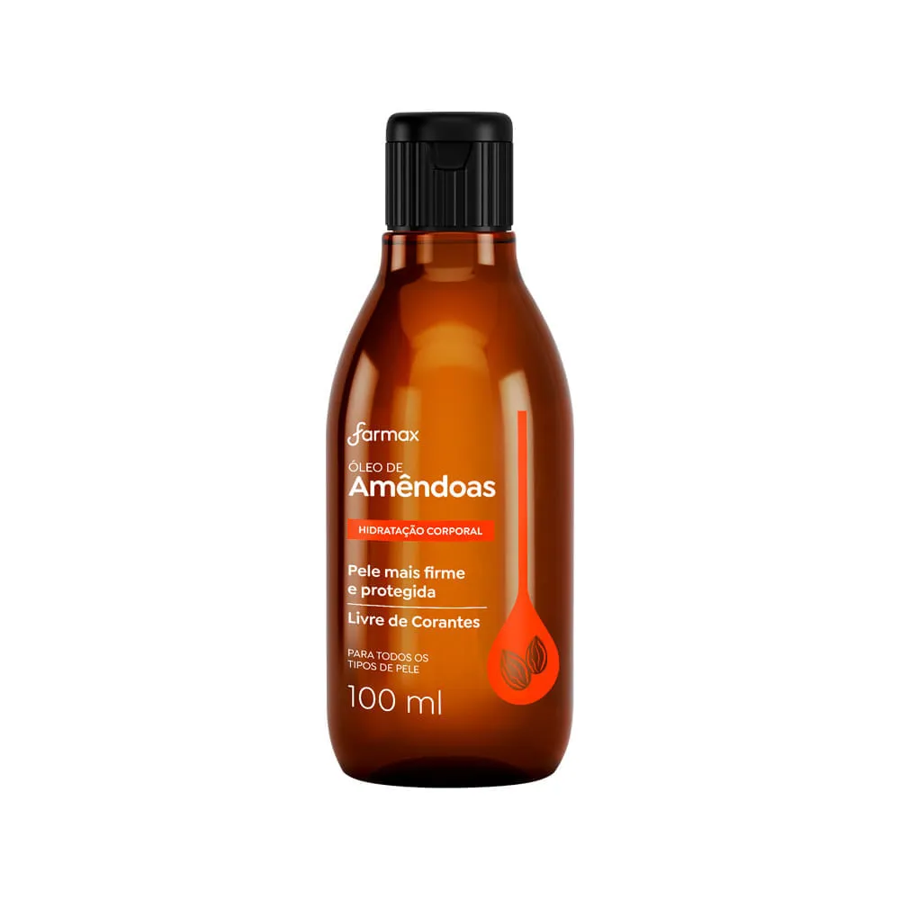 Oleo Corporal Farmax 100ml Amendoas — | Farmácia Resyla