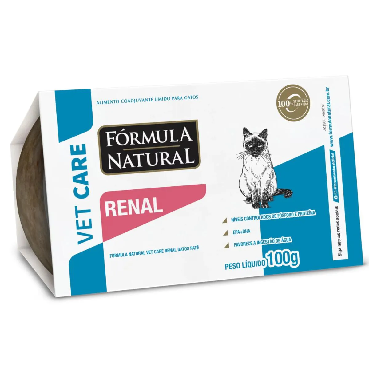 Ração Úmida Fórmula Natural Vet Care Renal 100Gr para Gatos — | Farmácia Resyla