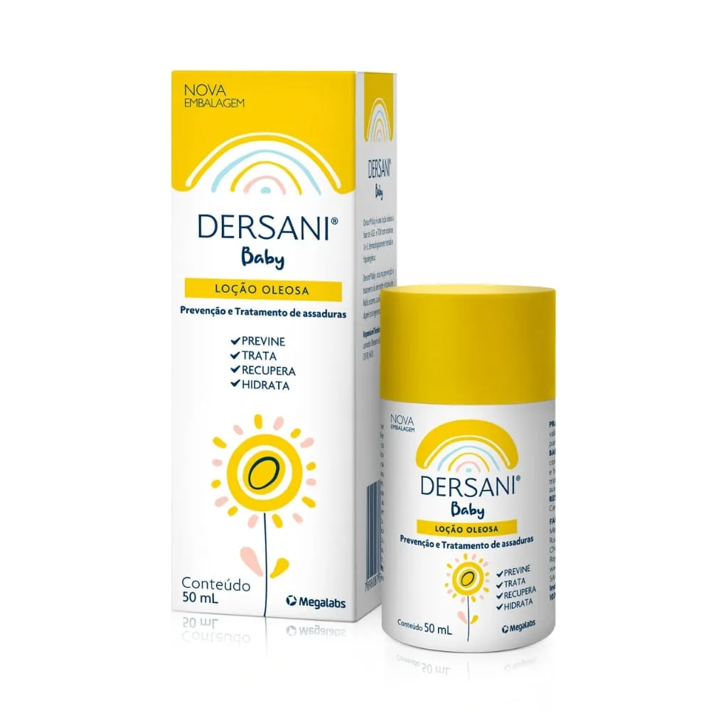 Dersani Baby Loção Oleosa 50ml — | Farmácia Resyla