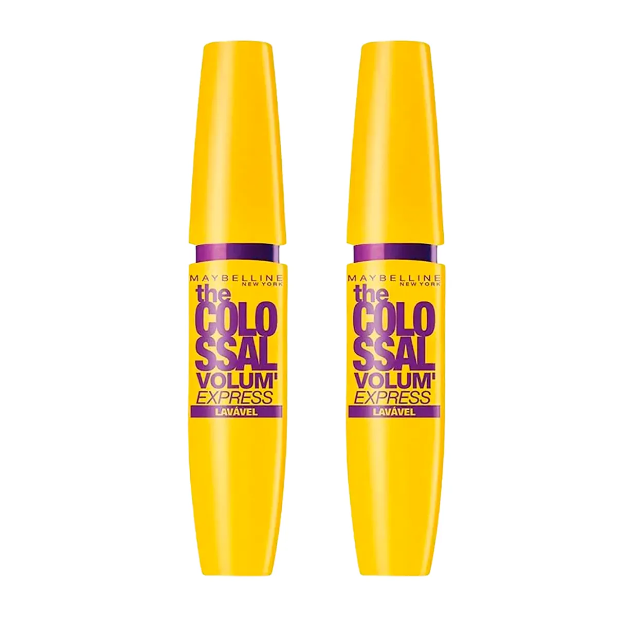 Kit Maybelline NY Máscara de Cílios The Colossal Volum' Express Lavável Preto, 9.2ml - 2 unidades — Maybelline | Farmácia Resyla