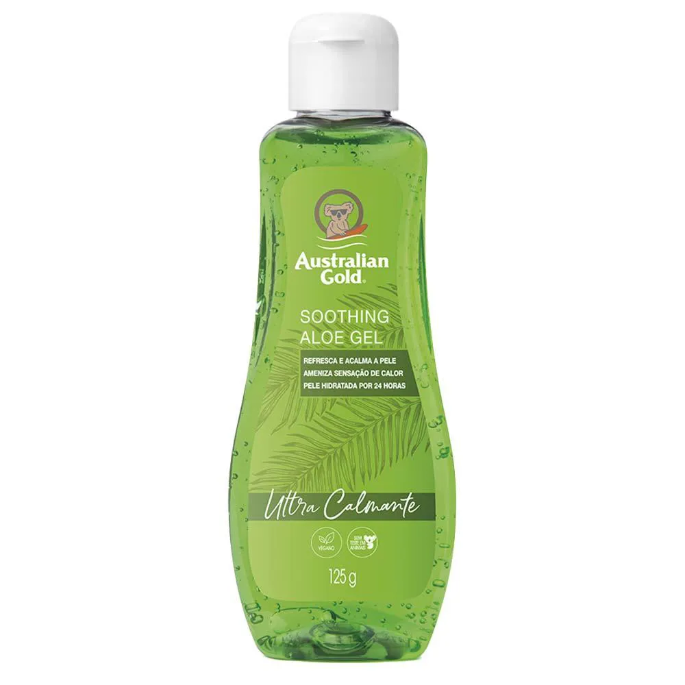 Gel Hidratante Pós Sol Australian Gold Shoothing Aloe 125g — | Farmácia Resyla
