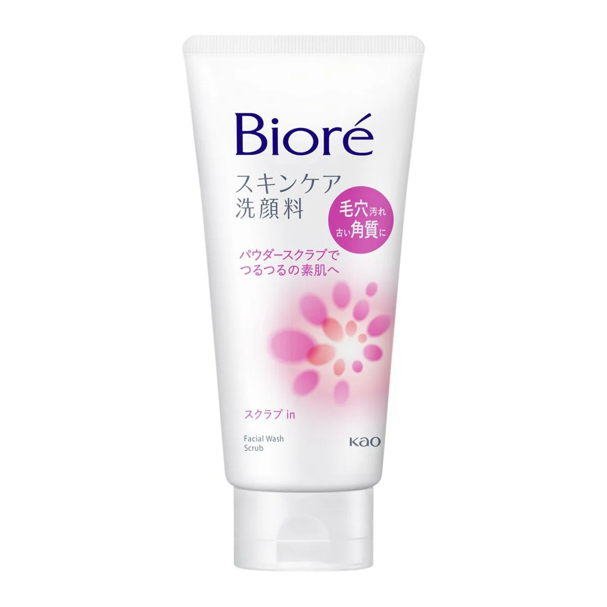Sabonete de Limpeza Facial Esfoliante Bioré Skincare Wash Scrub 130g — Bioré | Farmácia Resyla