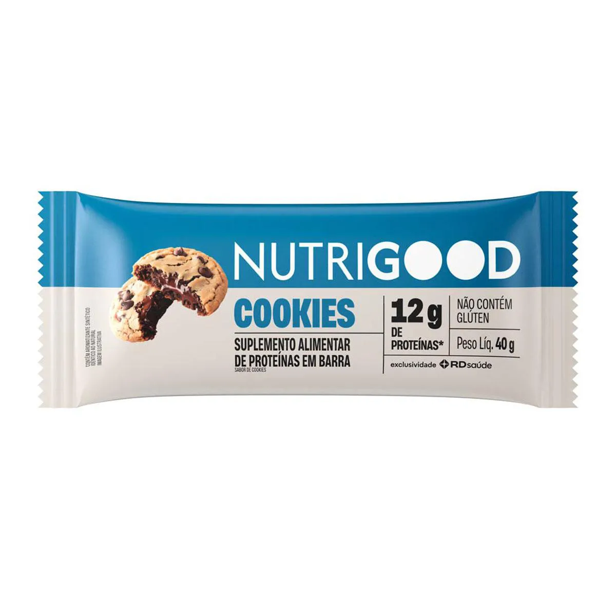 Barra de Proteína Nutrigood Cookies 40g — | Farmácia Resyla