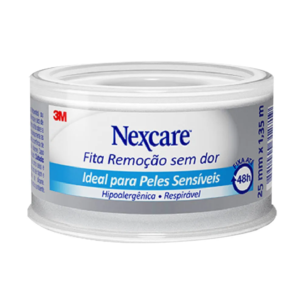 Fita 3m Nexcare 25mmx1,35m Remocao Sem Dor — | Farmácia Resyla