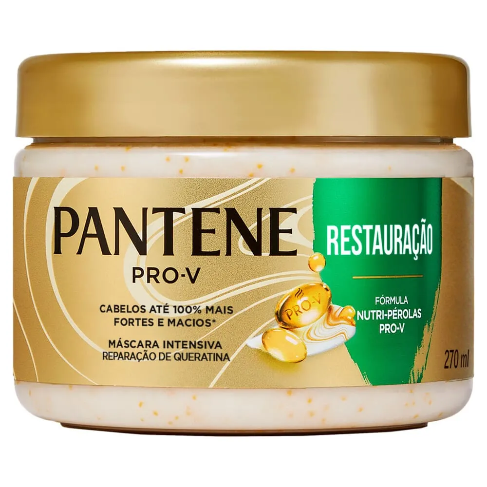 Máscara Intensiva Pantene Restauração 270ml — Pantene | Farmácia Resyla