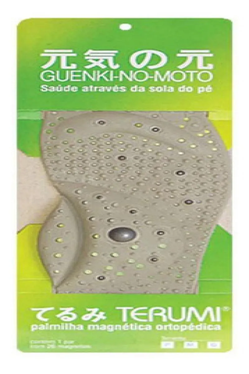 Palmilha Magnética Anatômica Guenki no Moto Terumi Gg — | Farmácia Resyla
